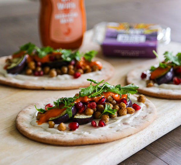 Dr. Will's x Holy Moly Sriracha Aioli Flatbreads