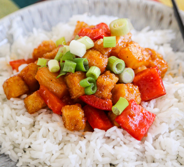 Sweet & Sour Pan-Fried Tofu