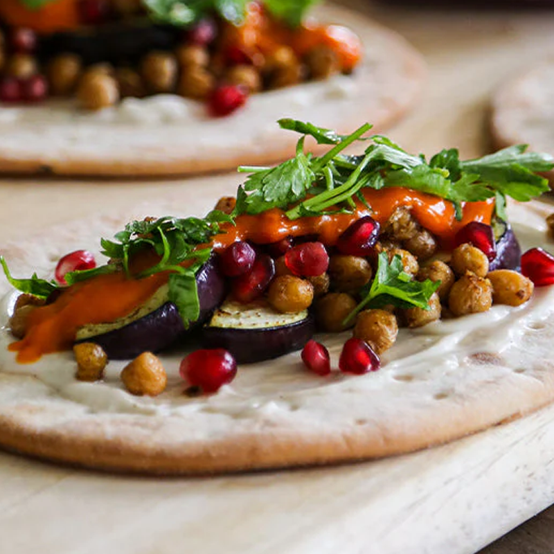 Dr. Will's x Holy Moly Sriracha Aioli Flatbreads