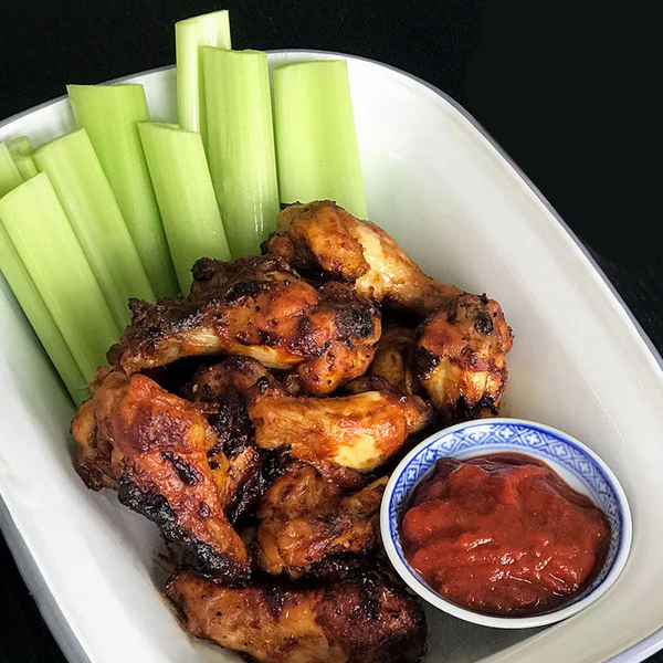 BBQ Glazed Chicken Wings