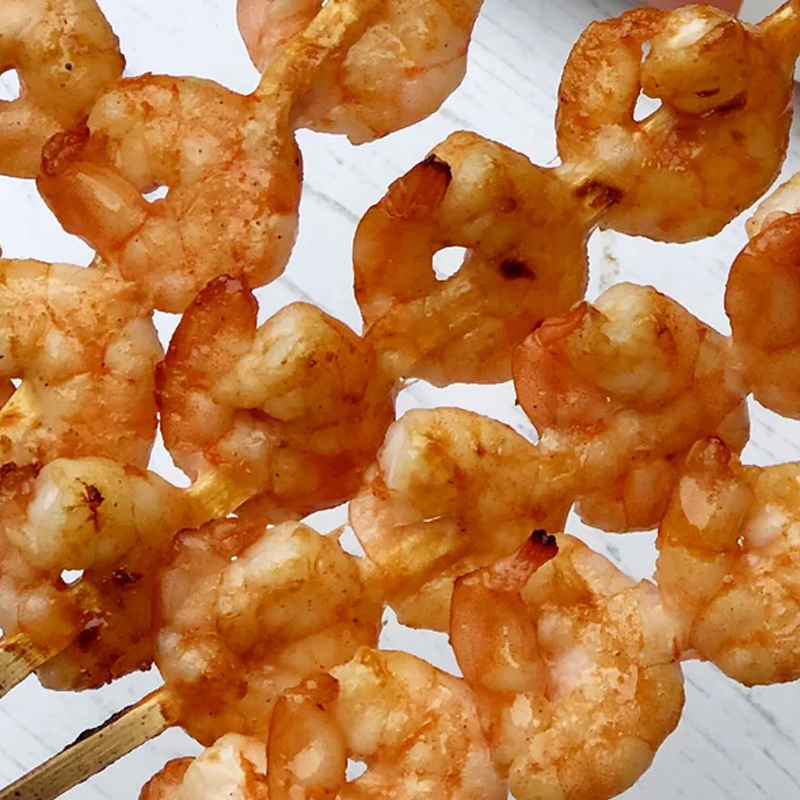 Barbecued Prawns