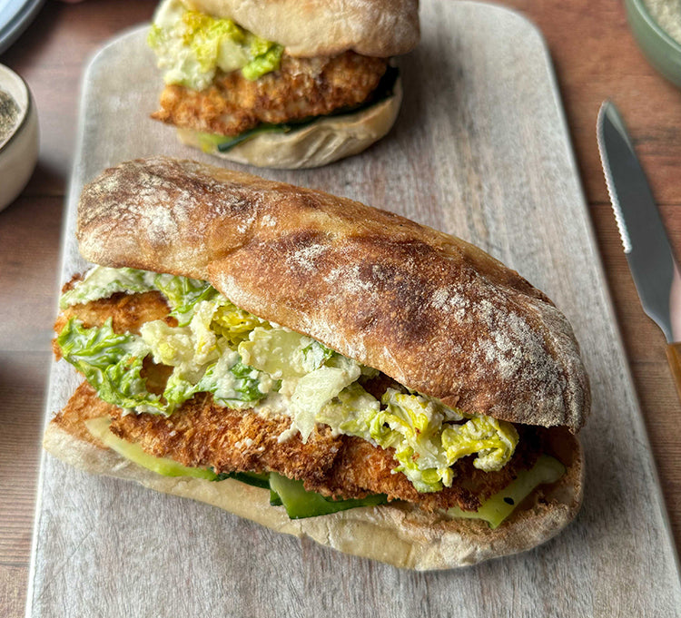 Crispy Chicken Caesar Ciabatta