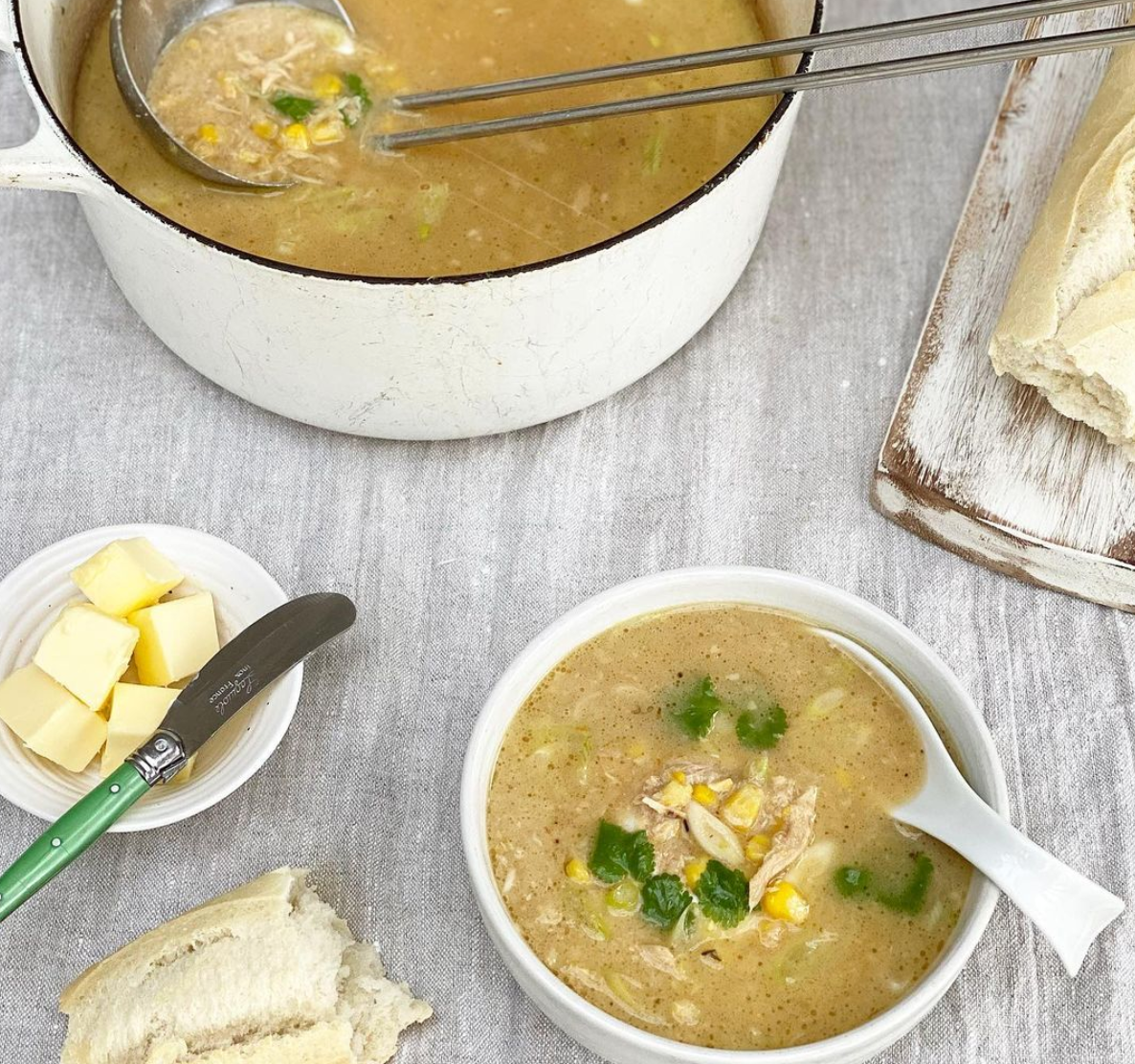Chicken & Sweetcorn Soup