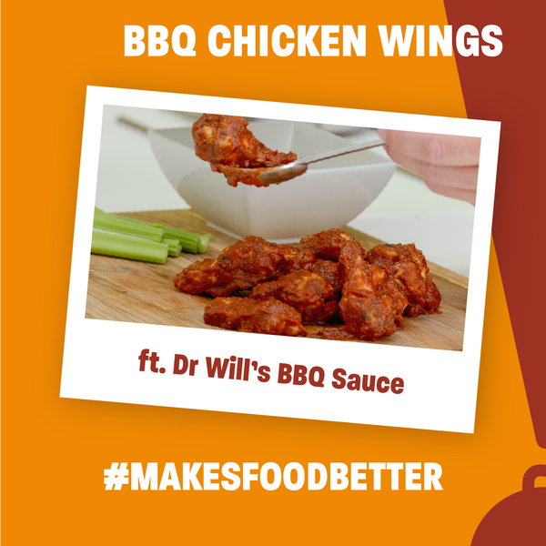 Dr. Will's Sticky BBQ Wings