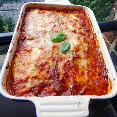 Aubergine Parmigiana