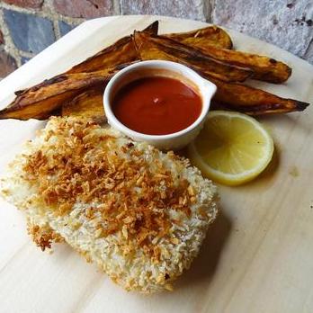 Baked Fish and Chips