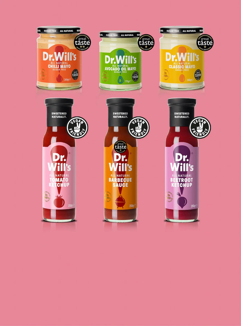 Dr. Will's Ketchup & Mayo Pack WITH TWO FREE EXTRA MAYOS